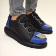 Mens Sneakers - Black Sax Blue - 251 - 2