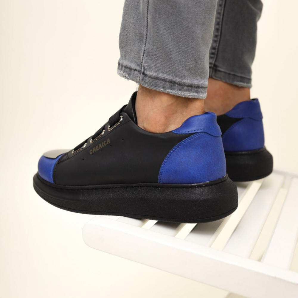 Mens Sneakers - Black Sax Blue - 251 - 2