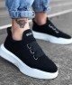 Mens Sneakers - Black - 0160 - 2