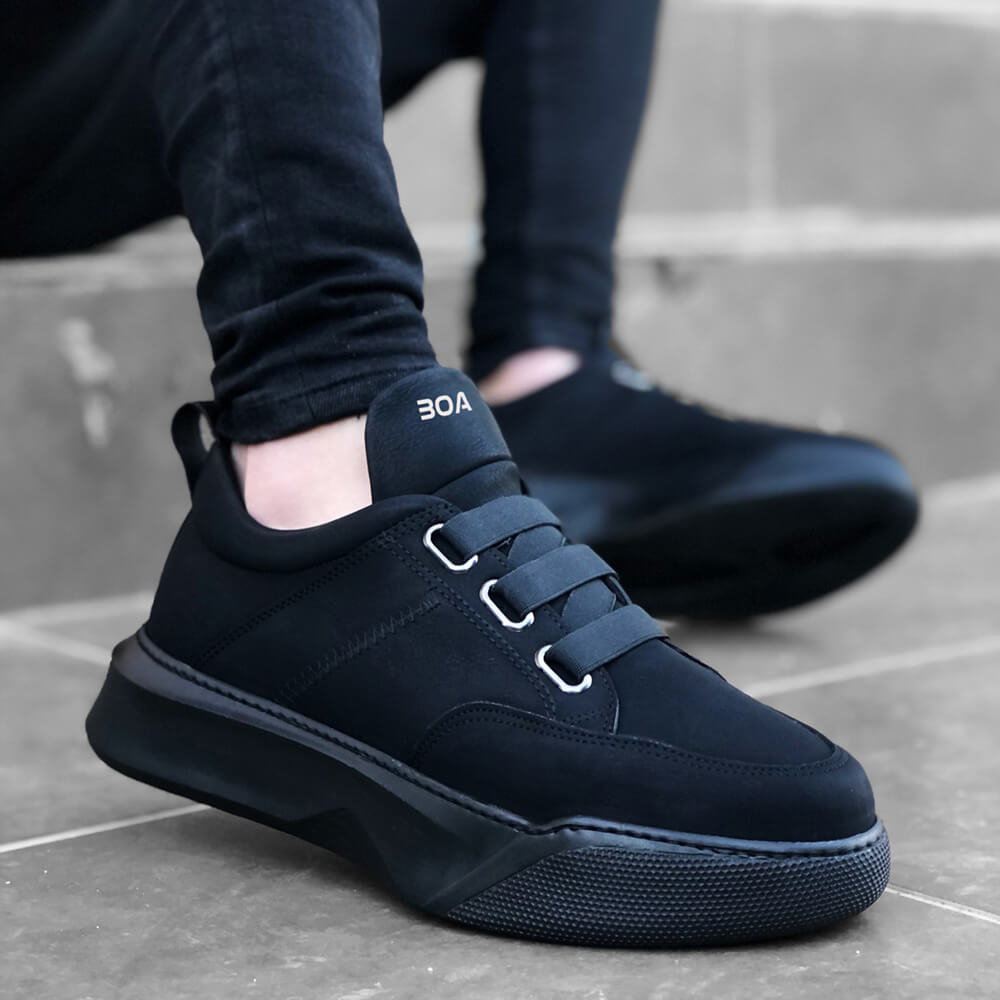 Mens Sneakers - Black - 0160