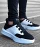 Mens Sneakers - Black White - 0160