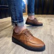 Mens Casual Shoes - Tan Black - T12