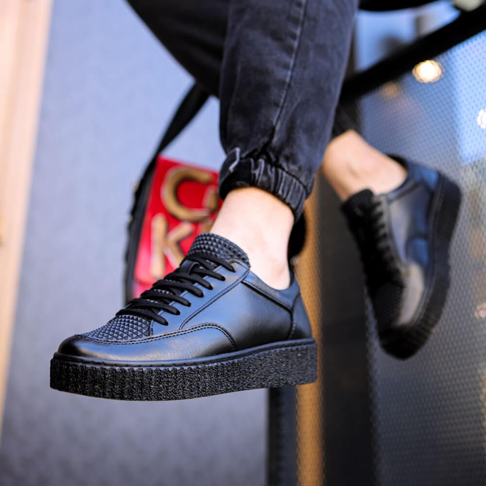 Mens Sneakers - Black - 017