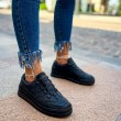 Womens Sneakers - Black - 040