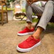 Mens Sneakers - Red - 173