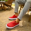 Mens Sneakers - Red - 173