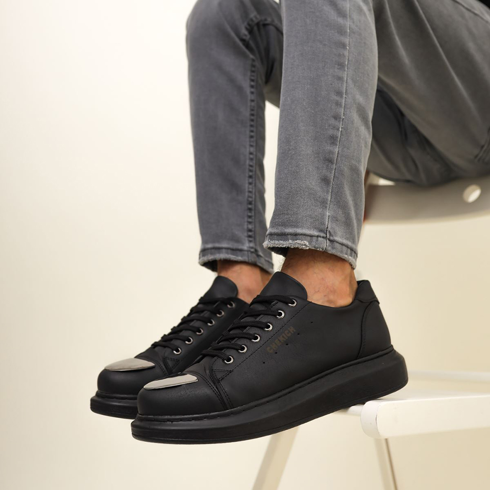 Mens Sneakers - Black - 175