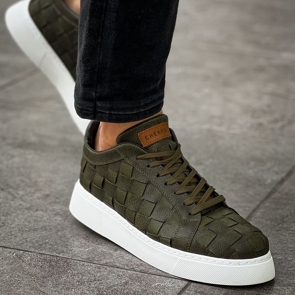 Mens Sneakers - Khaki - 209