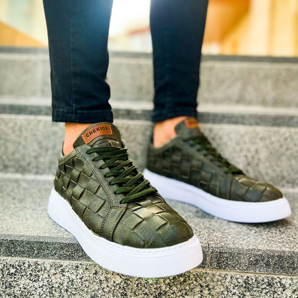 Mens Sneakers - Khaki - 209