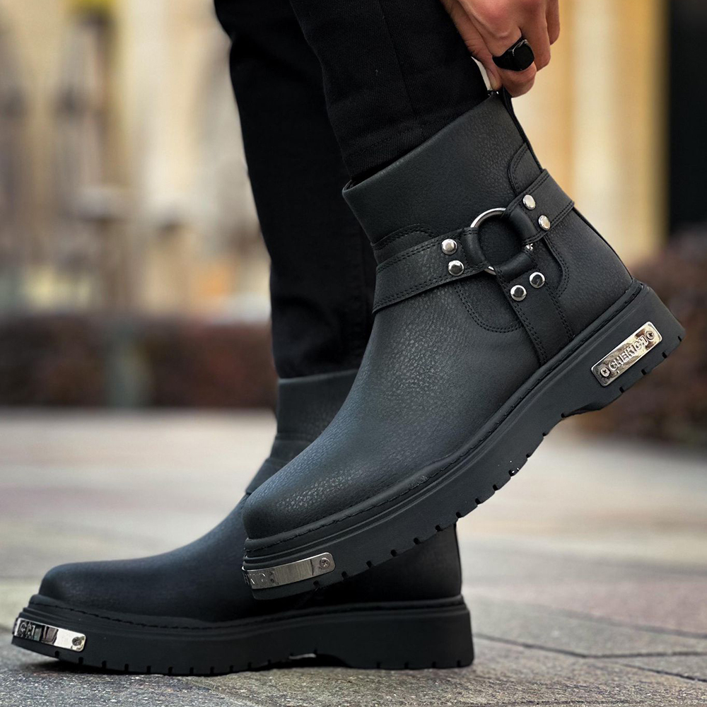 Mens Boots - Black - 227