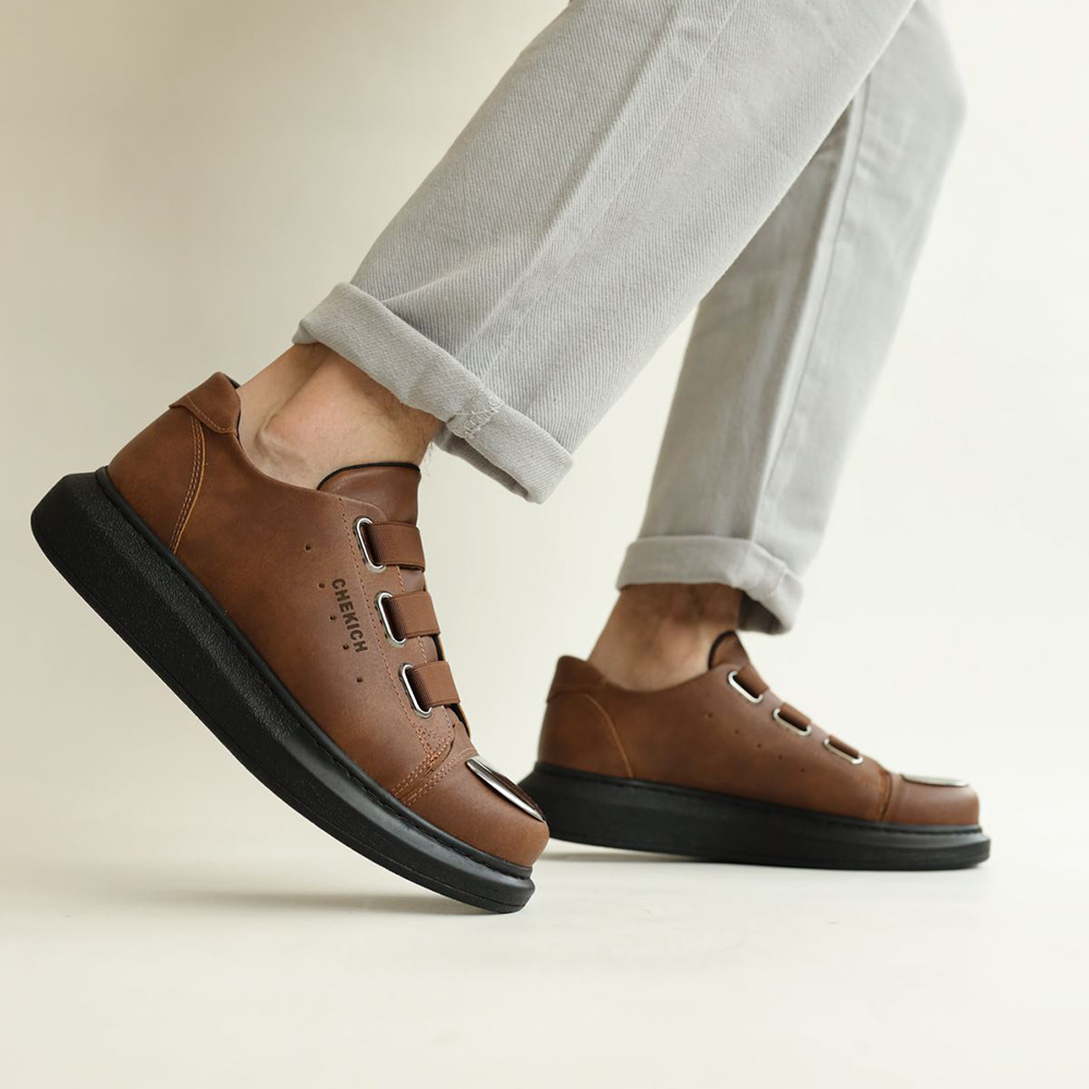 Mens Sneakers - Black Tan - 251