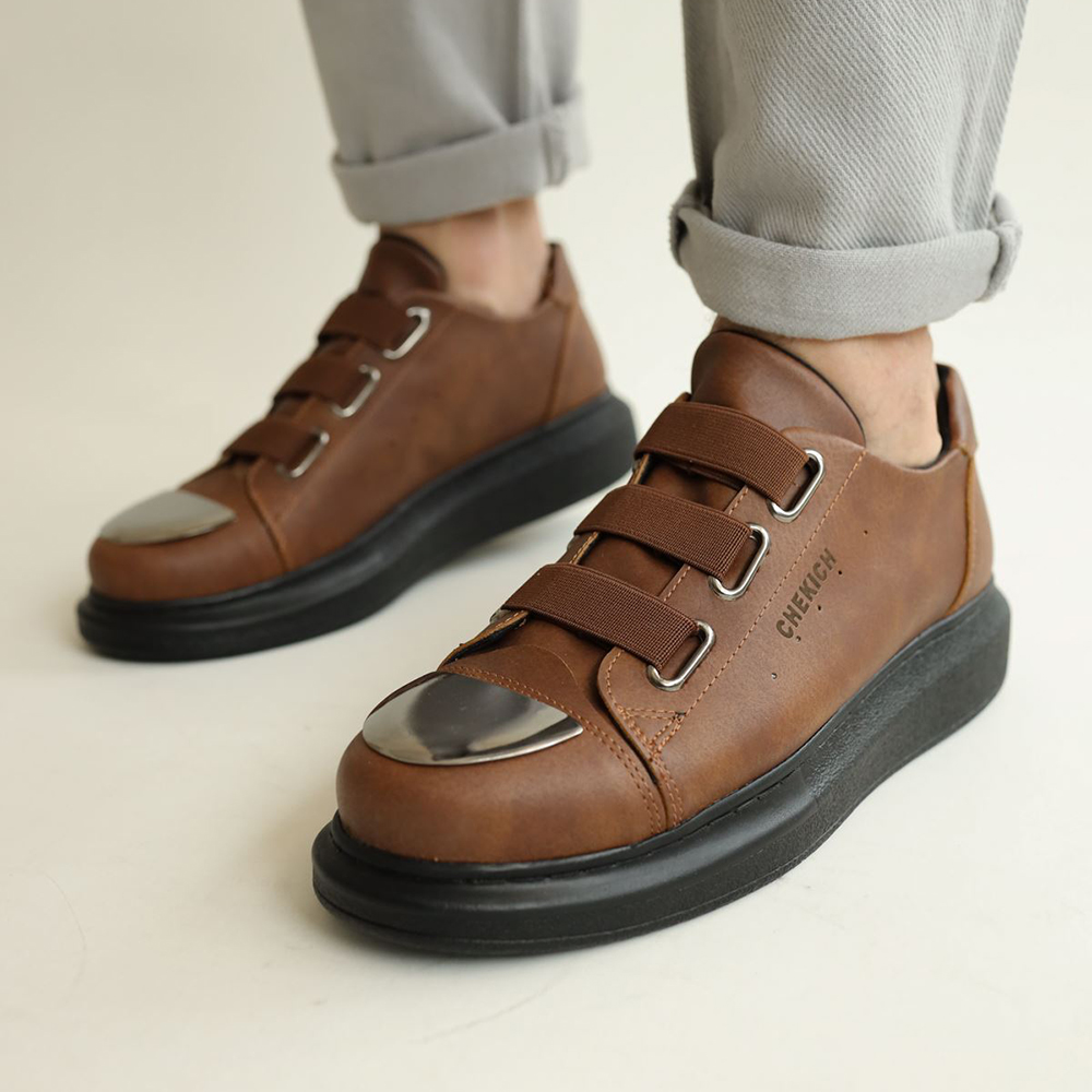 Mens Sneakers - Black Tan - 251