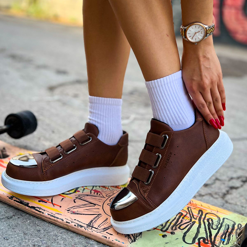 Womens Sneakers - Tan - 251