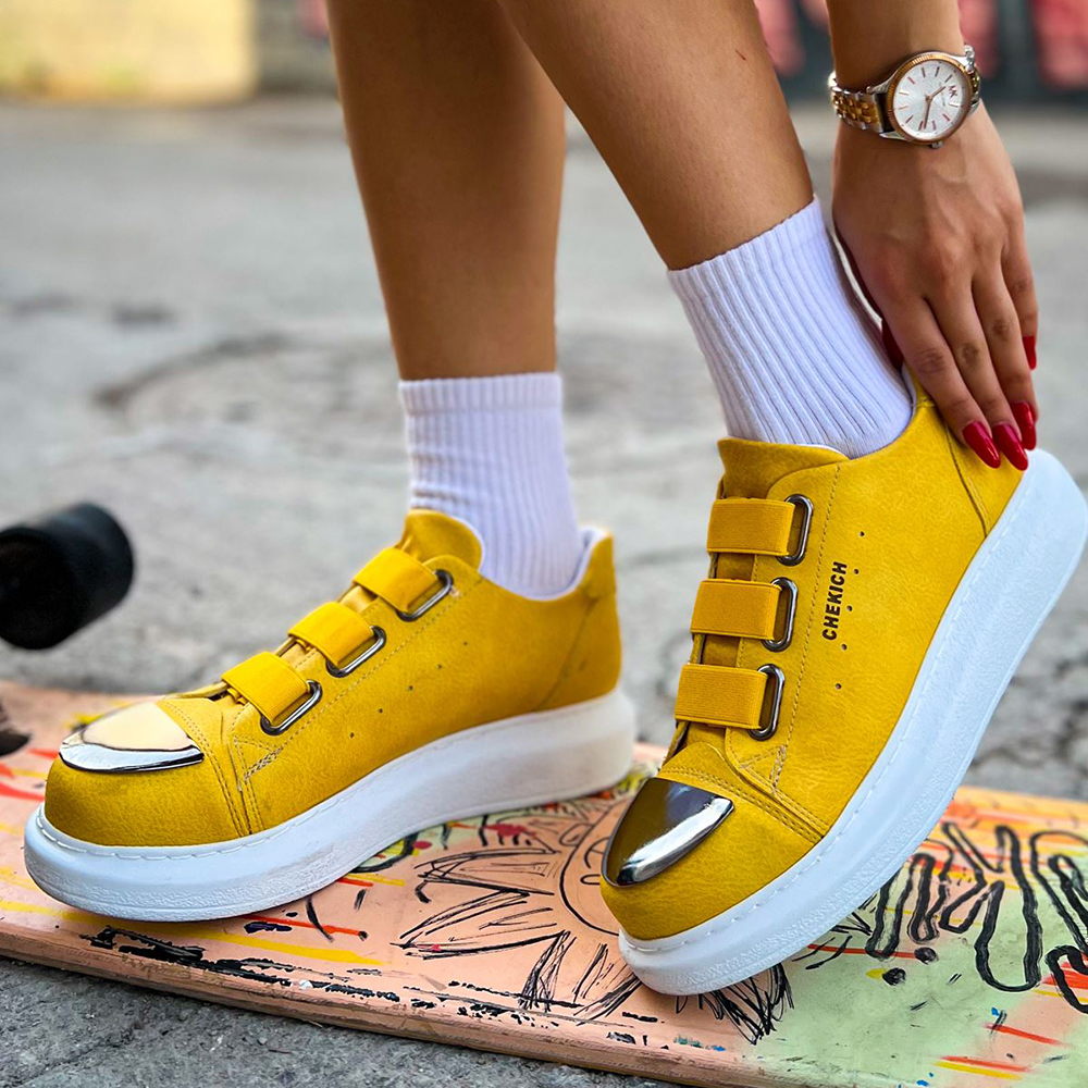 Womens Sneakers - Yellow - 251