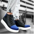 Men’s Boots - Black Blue - Enzo