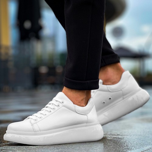 Mens Sneakers - White - 295