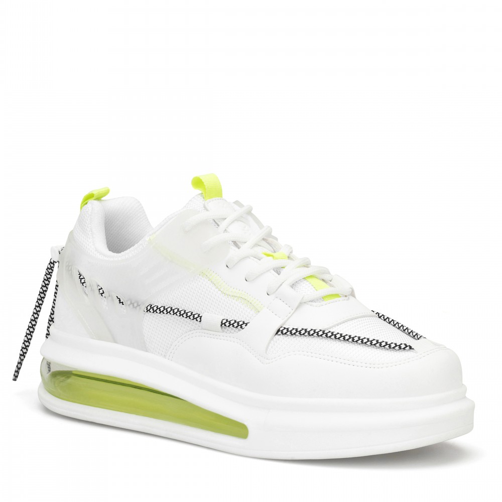 Mens Sneakers - White - Elron