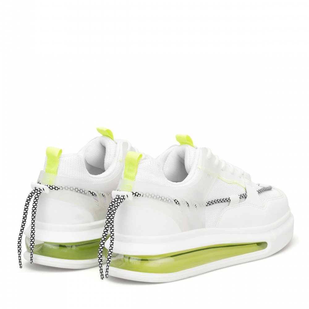 Mens Sneakers - White - Elron